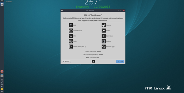 Lanzado MX Linux 18.3